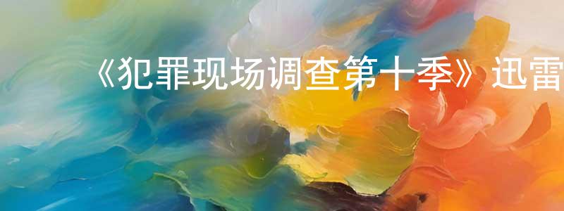 ﻿程井的网络影视资源,﻿《犯罪现场调查第十季》迅雷下载/在线观看-犯罪历史-美剧天堂